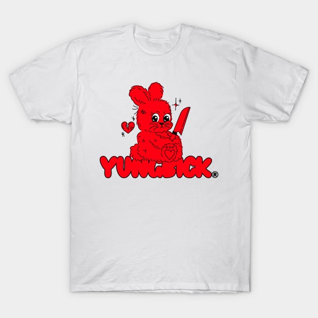 Evil Bunny T-Shirt by YungBick